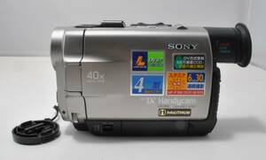 SONY　ソニー　DCR-TRV7　デジタルビデオカメラレコーダー　ハンディカム　ミニDV　動作未確認　#0052　#Y438