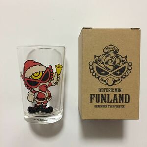 ヒステリックミニ ミニグラス クリスマス FUNLAND ファンランド ヒスミニ ノベルティ 非売品 タンブラー グラス コレクション