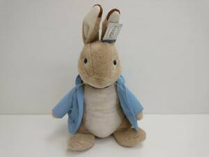 D240508 ピーターラビット 人形 ぬいぐるみ Peter Rabbit Large ラージ ビッグ リボン付き ブランド・ロイヤルティ・ジャパン株式会社 大