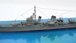 駆逐艦 響（Yamashita hobbyl 1/700）プラモデル完成品