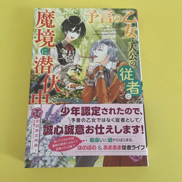 予言の乙女は大公の従者になって魔境に潜伏中です (fairy kiss) 日車メレ/著
