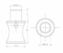 TB111-スポット式鏡筒バンドスペーサー高さ12㎜タイプ 4点セット クリックポスト送料一律185円_画像5