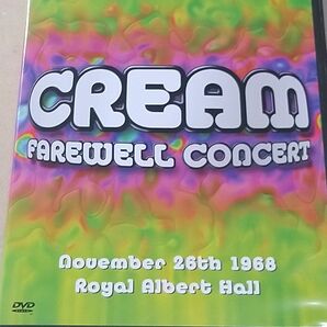 CREAM/クリーム　FAREWELL CONCEAT　1968年ライブ DVD　送料込み