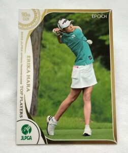 原英莉花2022 EPOCH エポック JLPGA 女子ゴルフ TOP PLAYERS レギュラーカード