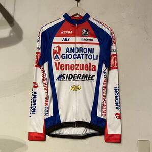 Androni Giocattoli Jersey by Santini サンティーニ サイクリング ジャージ 長袖 Sサイズ レア 自転車 ウェアの画像1