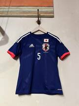 adidas アディダス サッカー 日本代表 レプリカユニフォーム キッズ 160 長友佑都_画像1