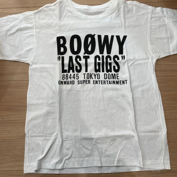 BOWY Tシャツ プリント White オリジナル 限定 東京ドーム バンドTシャツ ツアー