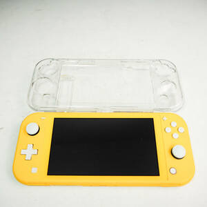 Nintendo ニンテンドー Switch Lite スイッチライト HDH-001 イエロー 本体 クリアカバー付 CO3331