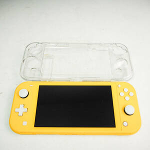 Nintendo Nintendo Switch Lite переключатель свет HDH-001 желтый корпус прозрачная крышка есть CO3331