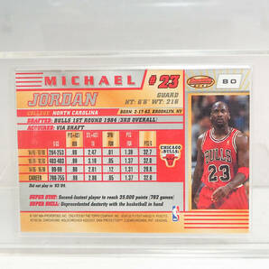 BOWMAN'S Best #80 1996-97 MICHAEL JORDAN マイケルジョーダン Chicago Bulls シカゴブルズ カード コレクション NBA ②K5255の画像6