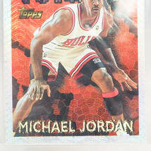 TOPPS 1995-96 Chrom Sticky Fingers スティッキーフィンガー Michael Jordan マイケルジョーダン カード コレクション NBA K5252_画像4