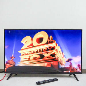 2022年製 TCL ティーシーエル S5200シリーズ 40V型 フルハイビジョン液晶テレビ 40S5200B K5203