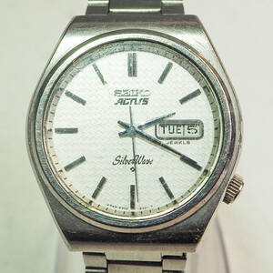 SEIKO セイコー Silver Wave シルバーウェーブ 5ACTUS 5アクタス 自動巻き 腕時計 6306-8010 箱付 デイデイト メンズ K5373