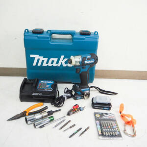 makita マキタ 充電式インパクトドライバー TD111D バッテリー BL1015 充電器 DC10SA ビット セット 日曜大工 DIY 電気工具 道具 CO3385