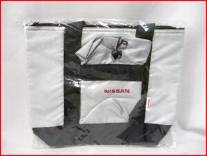 NISSAN/日産◇ノベルティ　オリジナル ボトルホルダー付保冷温トートバッグ　非売品　未使用　W34cm