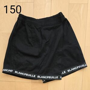 150 西松屋 キュロット ショートパンツ スカート 黒