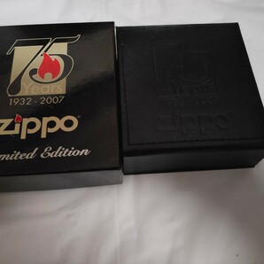 ZIPPO 75TH Anniversary 1932-2007 展示未使用品の画像6
