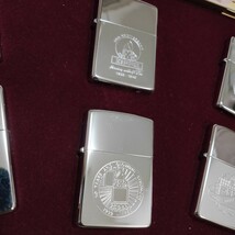 ZIPPO 60TH Anniversary 1932-1992 6個セット 展示未使用品_画像5