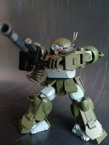 Art hand Auction Armored Trooper Votoms HG Scope Dog (Painted Finished Product) Bandai Plastic Model, Plastic Models, character, Armored Trooper Votoms