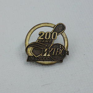 Bowling Pinbatch WIBC PINS 200 Game Collector Mania Lyal Pin #P-11018