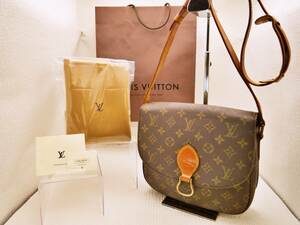 ★1円スタート　美品　LOUIS VUITTON　ルイヴィトン　サンクルーGM LV保存袋、LVショッパー付き