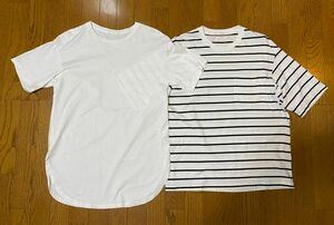 GU Tシャツ2枚セット Ｌ