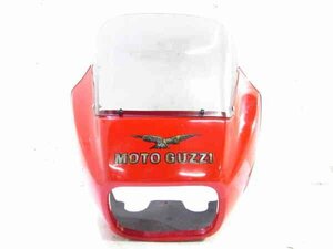 ZEXT Moto Guzzi V35 Imora rare!! original upper cowl that time thing screen attaching inspection * Imora 2 V40 Capri V7 Le Mans 1000 V65SP 850 137R17