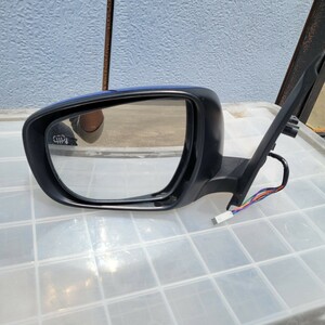 [ secondhand goods ] Suzuki Swift left door mirror H29 year ZD83S color code ZWG SUZUKI left side mirror 9 pin 