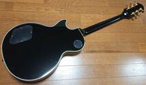 Epiphone by Gibson Les Paul Custom Ebony エピフォン レスポールカスタム エボニー指板 カラマズ―ヘッド _画像7