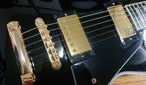 Epiphone by Gibson Les Paul Custom Ebony エピフォン レスポールカスタム エボニー指板 カラマズ―ヘッド _画像5