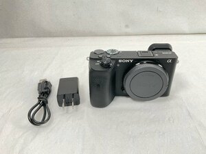 *SONY Sony цифровая камера беззеркальный однообъективный α6600 ILCE-6600 корпус б/у 1 иен старт *