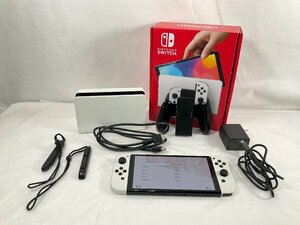 * nintendo NINTENDO SWITCH switch have machine EL white HEG-S-KAAAA used 1 jpy start *