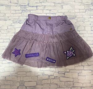 【新品タグ付】ANNA SUI mini スカート パンツ 120㌢