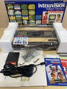 [ operation not yet verification * extra attaching ] in Television body INTELLIVISION Bandai box * instructions attaching SEA BATTLEsi- Battle 