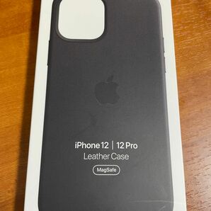 正規品 純正新品 iPhone12\\12pro レザーケース ブラック