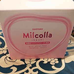 サントリー Milcolla (ミルコラ) 高濃度リッチアップコラーゲン配合　30包