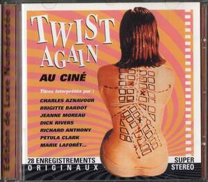 【映画音楽CD】『TWIST AGAIN AU CINE』＊2000年・仏盤＊良品＊ジョルジュ・ドルリュー/フランソワ・ド・ルーベ/ミッシェル・ルグラン 