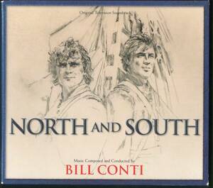 【サントラ4枚組CD】ビル・コンティ「南北戦争物語 愛と自由への大地」＊2008年発売・アメリカ盤(VARESE盤)・良品＊BILL CONTI