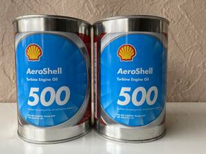 タービンエンジンオイル　AeroShell 500×２缶