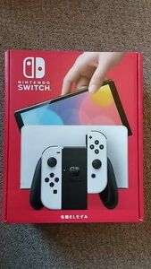 新品未開封　Nintendo Switch(有機ELモデル) Joy-Con(L)/(R) ホワイト
