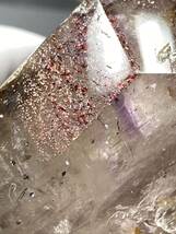 【レピドクロサイト たくさん】スーパーセブン 水入り 水晶 約1.2kg 磨き 0901_画像4