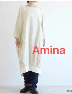 Amina リラックス　オーバーサイズワンピース　チャイハネ