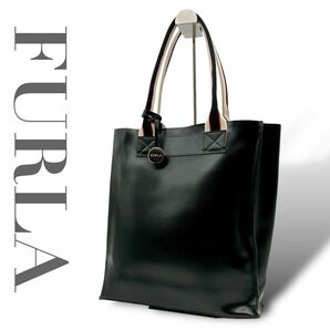 FURLA フルラ トートバッグ A4 ブラック Q065