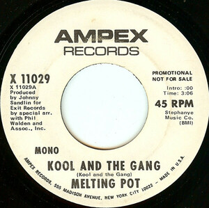 Melting Pot Kool And The Gang promo 45