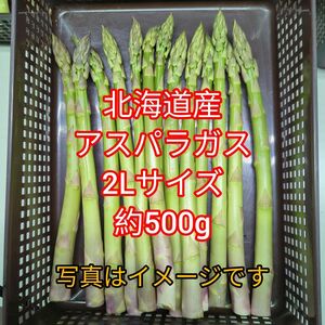 北海道産アスパラガス2L約500g