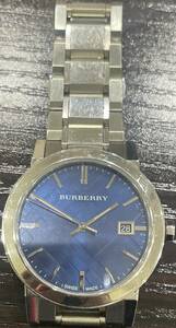 1円スタート!!　BURBERRY　BU9031　メンズ腕時計　現在不動　ジャンク