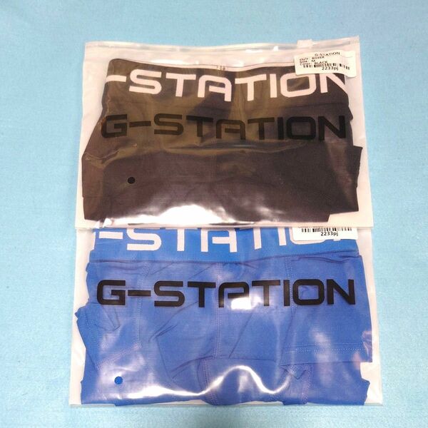 ◆G-Station ジーステーション スポーツストレッチ ボクサーパンツ メンズ 下着 立体縫製 ローライズ■新品未使用Mサイズ