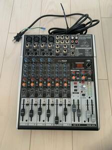 [ present condition goods ]Behringer Behringer analog mixer XENYX X1204 USB audio interface electrification has confirmed power supply attaching 