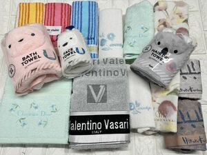  не использовался 15 листов много комплект Dior Valentino Мали kre др. банное полотенце ×3 полотенце для лица ×10 полотенце для рук ×2 продажа комплектом 