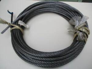 P235/未使用 ワイヤーロープ　9ｍｍ×30M 工事用材料